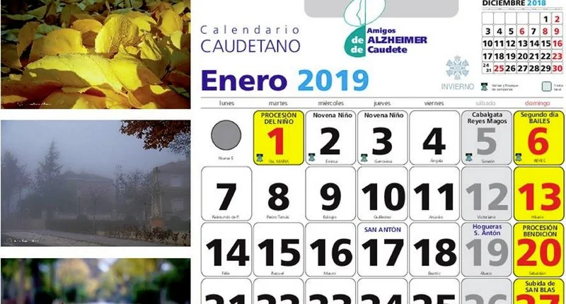 Lee más sobre el artículo La Asociación Amigos de Alzheimer de Caudete publica el Calendario Caudetano 2019