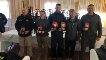 Daniel Torres Fernández, de la sociedad de cazadores de Caudete, cuarto en el Campeonato Provincial de Caza Menor con Perro