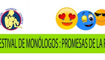 La Asociación AVANCE recuerda que ya es posible inscribirse en el IV Festival de Monólogos: Promesas de la Risa