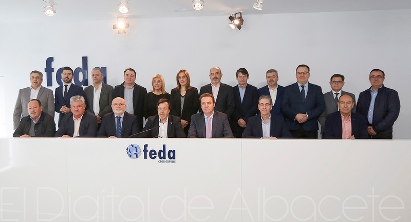 Lee más sobre el artículo La Confederación de Empresarios de Albacete (Feda) ha presentado este martes a los empresarios que integran la candidatura al pleno de la Cámara de Comercio de Albacete