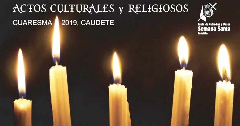 Lee más sobre el artículo Hoy, Miércoles de Ceniza, comienzan en Caudete los actos culturales-religiosos de la Cuaresma 2019