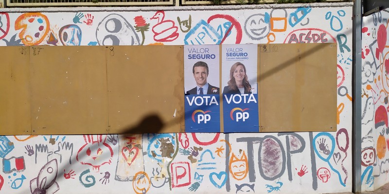 Lee más sobre el artículo Anoche, con la pegada de carteles, daba comienzo la campaña electoral de las Elecciones Generales del 28-A