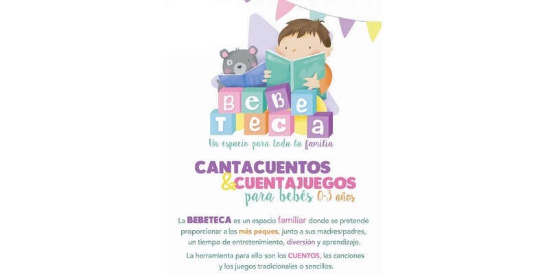 En este momento estás viendo El martes 1 de octubre se celebrará una sesión de Bebeteca en la Biblioteca Pública Municipal Ana María Matute