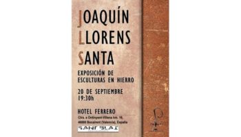 Joaquín Llorens Santa expondrá sus esculturas en el Hotel Ferrero
