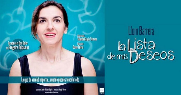 En este momento estás viendo El 28 de septiembre se representará la obra de teatro ‘La lista de mis deseos’, con Llum Barrera