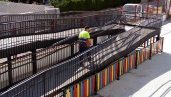 Han terminado las obras para mejorar la accesibilidad en el Colegio 'Alcázar y Serrano'