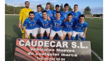Laboriosa victoria del C.D. Caudetano por 4 - 0 frente al Mahora
