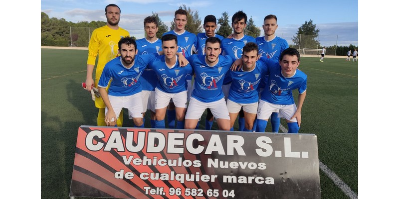 En este momento estás viendo Laboriosa victoria del C.D. Caudetano por 4 – 0 frente al Mahora