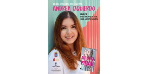 Lee más sobre el artículo Encuentro con la escritora juvenil y booktube Andrea Izquierdo, conocida en las redes sociales como Andreo Rowling