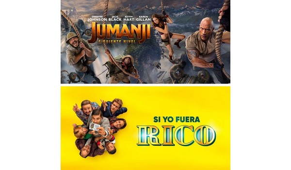 En este momento estás viendo El próximo fin de semana se proyectarán las películas ‘Jumanji’ y ‘Si yo fuera rico’ en el Auditorio Municipal