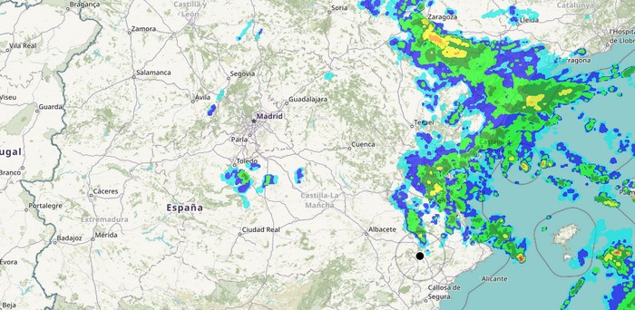 Lee más sobre el artículo La borrasca ‘Gloria’ se ha situado ya en el Mediterráneo y propiciará nevadas en todo el sureste a partir de hoy