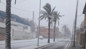 La nieve podría llegar a Caudete entre el domingo y el martes próximos