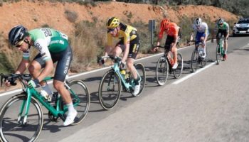 Excelente etapa la que hizo anteayer Héctor Sáez en la Vuelta a la Comunidad Valenciana