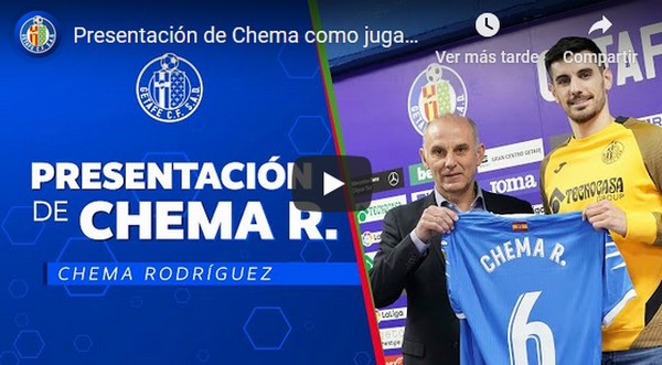 Lee más sobre el artículo Video | Presentación ante los medios de Chema Rodríguez como jugador del Getafe