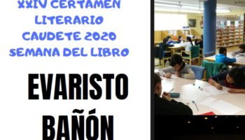 Suspendido el Certamen Literario 'Evaristo Bañón', así como las actividades del Día del Libro