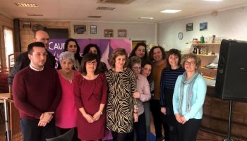 Ana Navarro recibió un homenaje por parte de la Asociación de Mujeres 'Santa Bárbara'