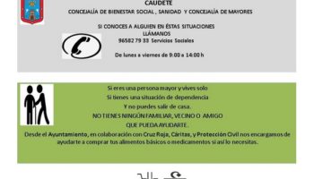 Se pone en marcha un servicio municipal para ayudar a realizar sus compras a las personas mayores que vivan solas