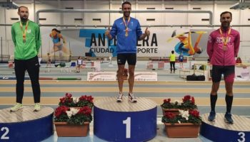 Juan Antonio Gil consigue dos Medallas de Plata en el Campeonato de España de Pista Cubierta