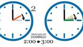 Durante la madrugada de este domingo entrará en vigor el horario de verano
