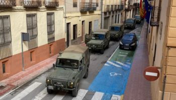 El Ejército volverá a patrullar hoy las calles de Caudete