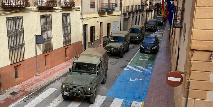 Lee más sobre el artículo El Ejército volverá a patrullar hoy las calles de Caudete