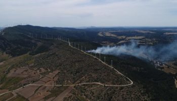 Esta tarde se ha declarado un incendio en Sierra Oliva de Caudete