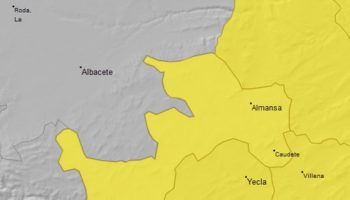 Caudete, en Alerta Amarilla por fuertes tormentas para mañana