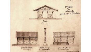 El Portal de Cultura de Castilla La Mancha mostrará hoy el proyecto de obra del Mercado Municipal de Caudete de 1885