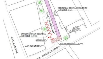 Mañana permanecerá cerrada la calle El Mercado por actuaciones de mejora en su señalización
