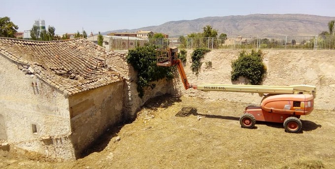 En este momento estás viendo Se ponen en marcha las obras en el Molino de San Antón