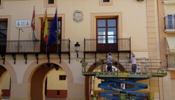 Se ultiman los trabajos de rehabilitación en el edificio del antiguo Salón de Plenos