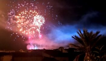 Mañana se disparará un castillo de fuegos artificiales desde el lugar de costumbre