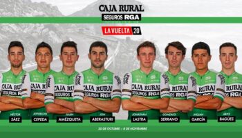 Héctor Sáez, en el equipo del Caja Rural - Seguros RGA para la Vuelta a España 2020