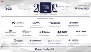 La edición número XXI de los Premios San Juan se celebrará el 3 de diciembre