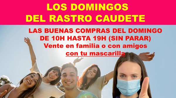 Lee más sobre el artículo Rastro Caudete sigue con su actividad los sábados y domingos