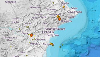 Se ha incrementado la actividad sísmica en el sureste peninsular en los últimos días