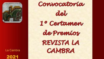 Convocada la primera edición de los Premios de la Revista 'La Cambra'