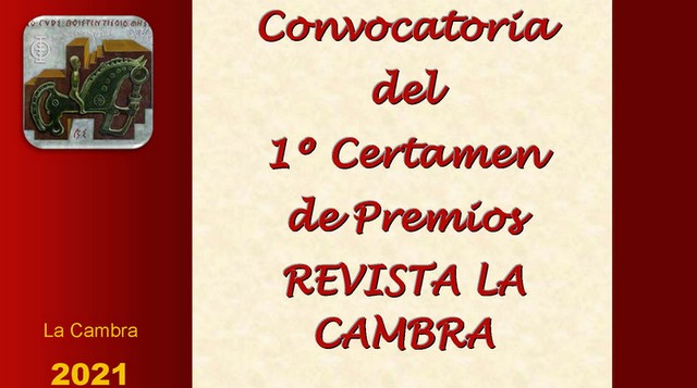 En este momento estás viendo Convocada la primera edición de los Premios de la Revista ‘La Cambra’