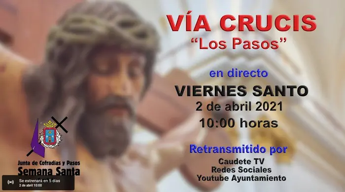 Lee más sobre el artículo Enlace para seguir ‘Los Pasos’ de Caudete en directo