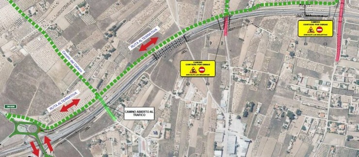 Lee más sobre el artículo La próxima semana se cortará el tráfico de la Vereda Santa Ana