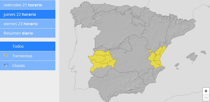 En este momento estás viendo Fuertes tormentas para mañana y el fin de semana llega la borrasca ‘Lola’