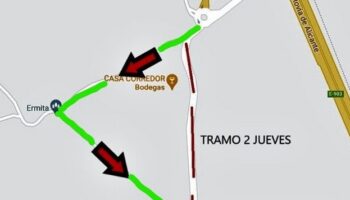 Mañana miércoles estará cortado por obras el Camino de La Encina