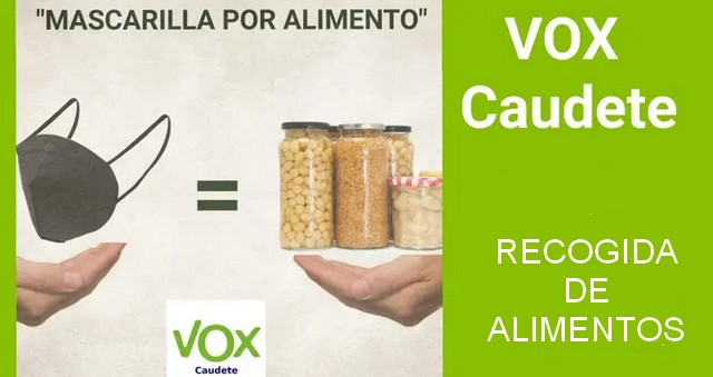 Lee más sobre el artículo Cáritas será la encargada de repartir los alimentos recogidos por Vox entre los más necesitados