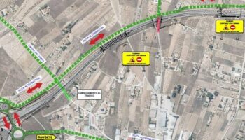 Martes y miércoles estará cortada la circulación por la Vereda de Santa Ana