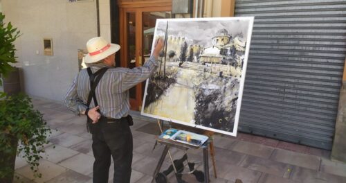 Lee más sobre el artículo 25 artistas participaron el sábado en el XI Certamen de Pintura al Aire Libre ‘Villa de Caudete’