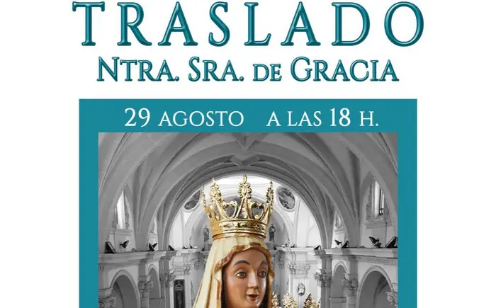 Lee más sobre el artículo La Imagen de la Virgen de Gracia estará en Santa Catalina del 29 de agosto al 11 de septiembre