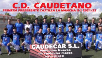 El C.D. Caudetano presentó plantilla y patrocinador oficial, y empató a cero con el Almodóvar