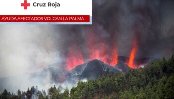 Cruz Roja Caudete informa sobre cómo ayudar a los afectados por el volcán de La Palma