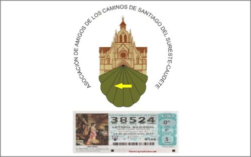 Lee más sobre el artículo La Asociación de Amigos de los Caminos de Santiago del Sureste de Caudete jugará al 38.524 en la Lotería de Navidad