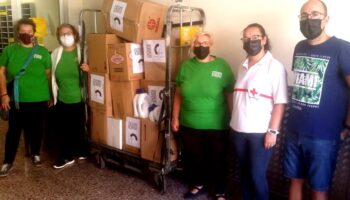 La Plataforma del Voluntariado y Caudete Se Mueve realizan un envío con donaciones a los damnificados por el volcán de La Palma